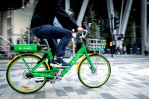 Lime e-bike