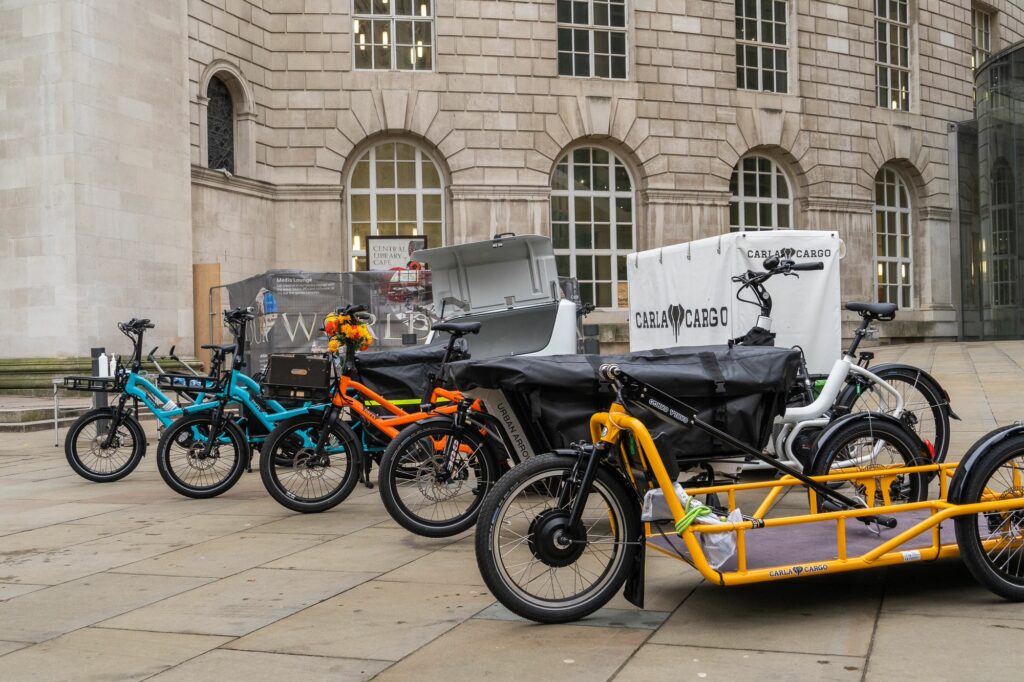 Manchester Bike Hire e-cargo bikes