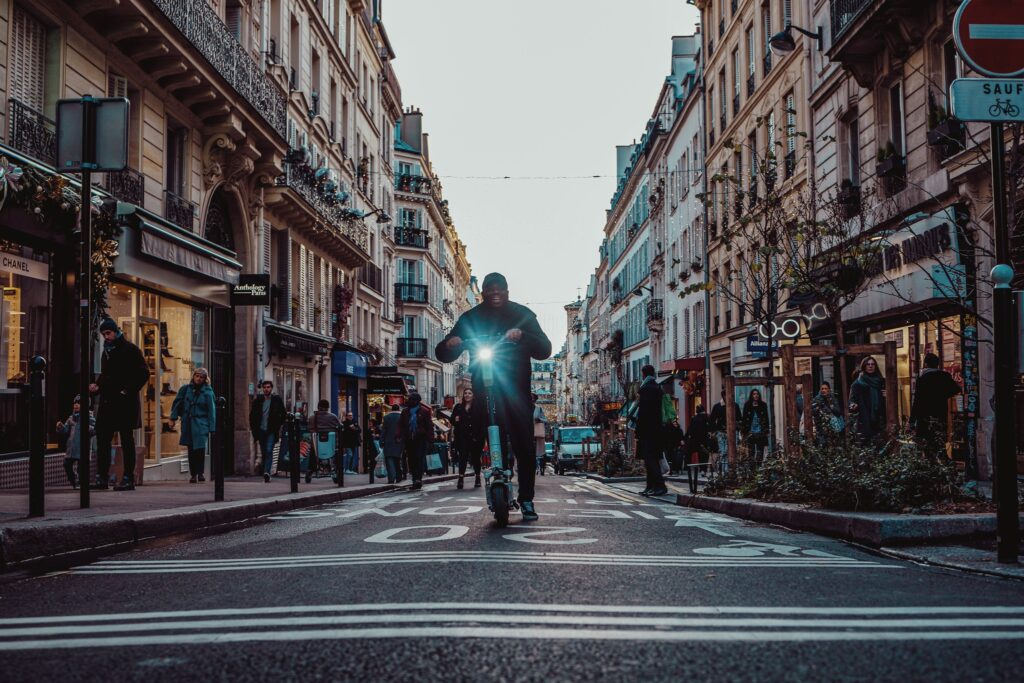 Paris e-scooter (CC licensed via Flickr)