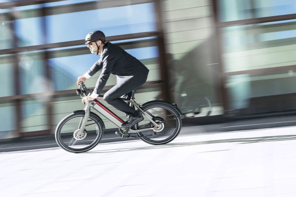 Speeding ebike