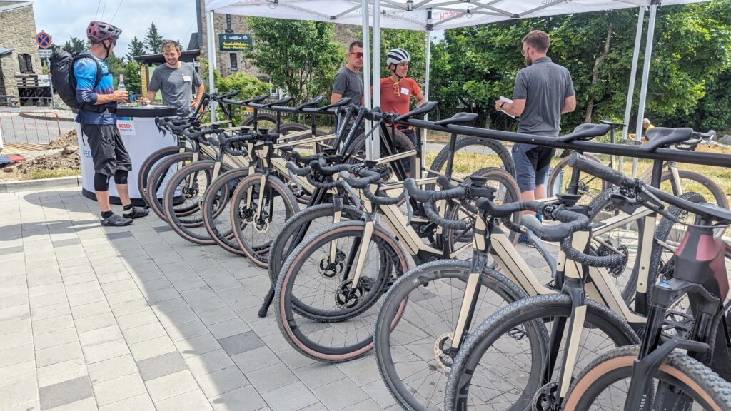 The Bosch SX equipped e-gravel bikes