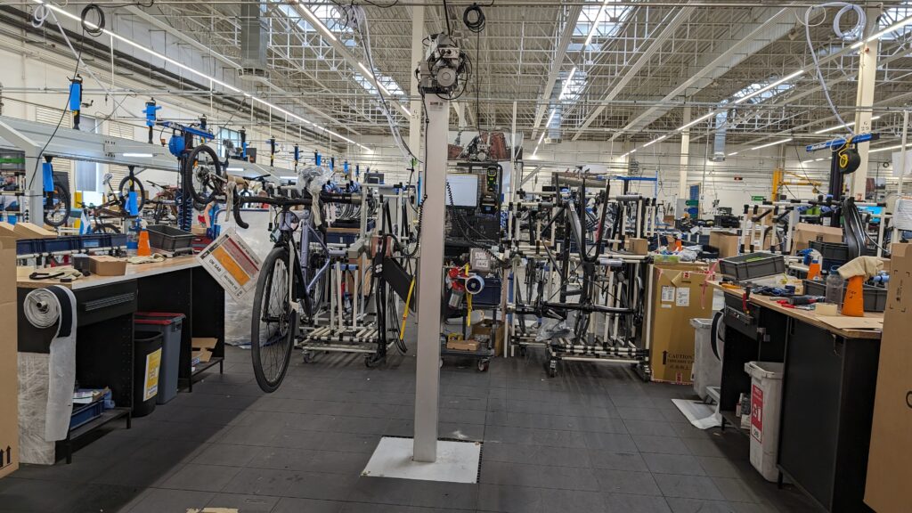 Van Rysel factory