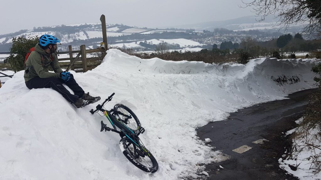e-MTB snow day