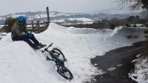 e-MTB snow day