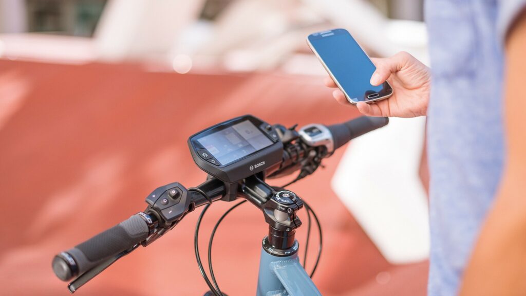 Bosch ebike + smartphone