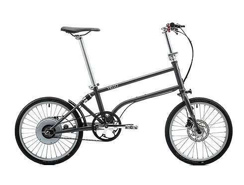 vello folding e-bike titanium main