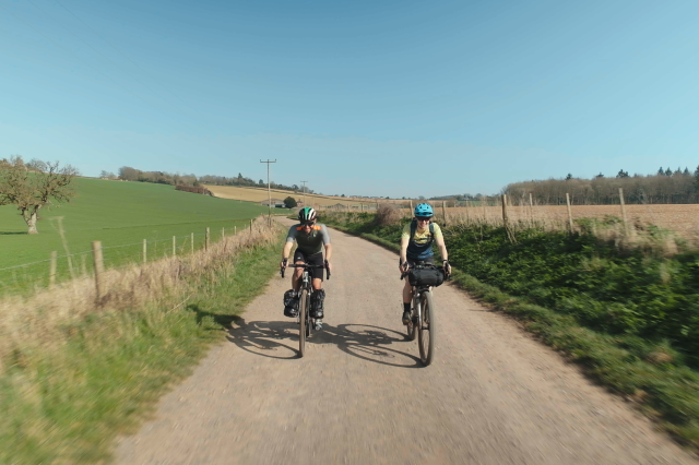 King Alfreds Way Cairn Cycles Miss Grape riding shots 12