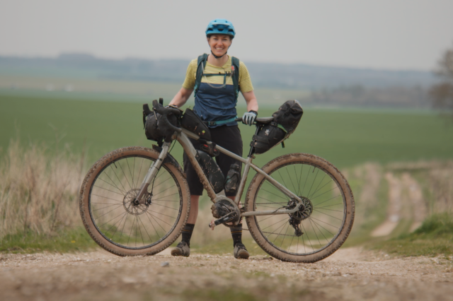 King Alfreds Way Cairn Cycles Miss Grape riding shots 18
