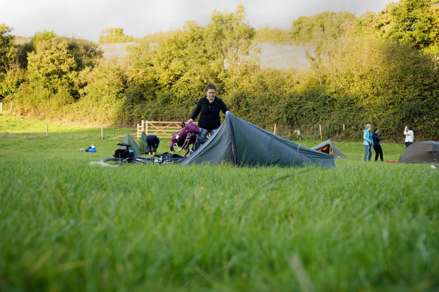 SITW x EDT women's rally hero camping