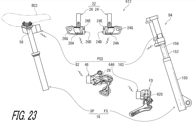 2022 shimano wireless shifting suspension dropper patent 2x.png