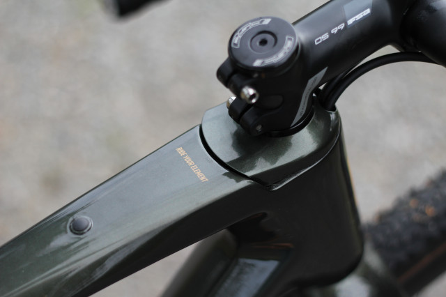 2023 Argon 18 Dark Matter gravel bike-headset stem