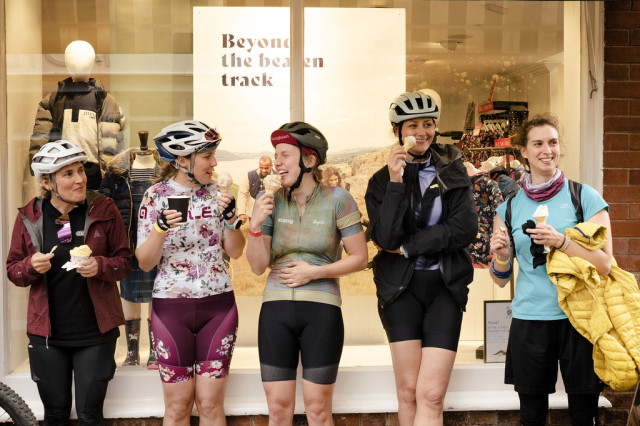 SITW x EDT women's rally icecream