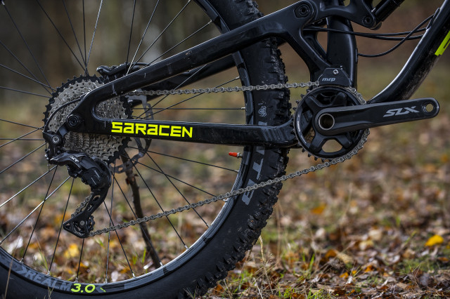 Saracen Ariel Elite Detail Rear triangle