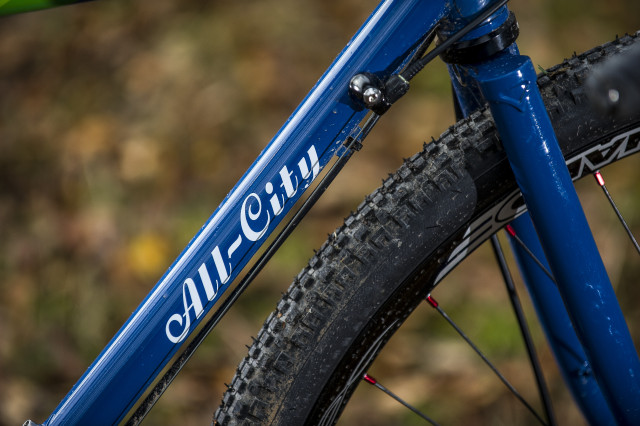 All City Cycles Space Horse Disc Down Tube
