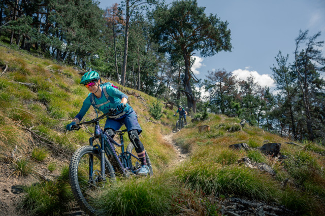 Liv Cycling Intrigue E+1 Detail e-bike Riding