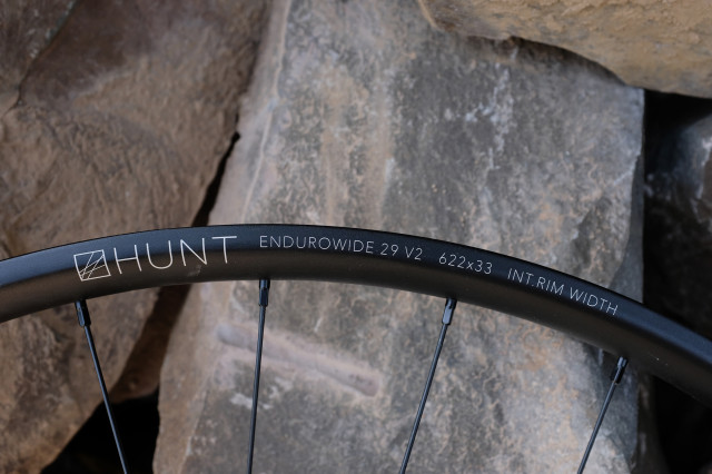 Hunt Enduro Wide V2 Wheels Review 2022 front rim.JPG
