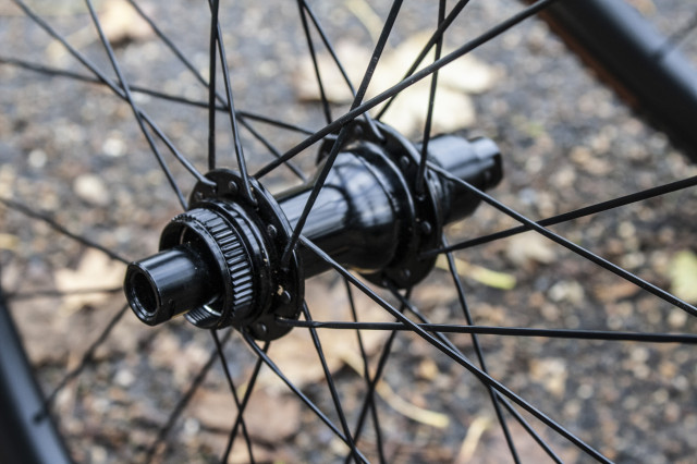 2022 Parcours Alta gravel wheelset hub