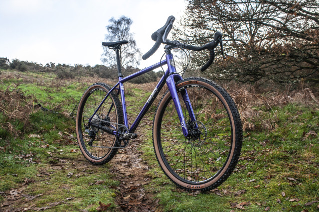 Ragley Trig gravel bike 3/4 view