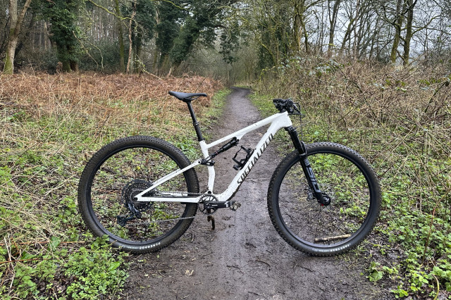 Specialized Epic Comp on the trail