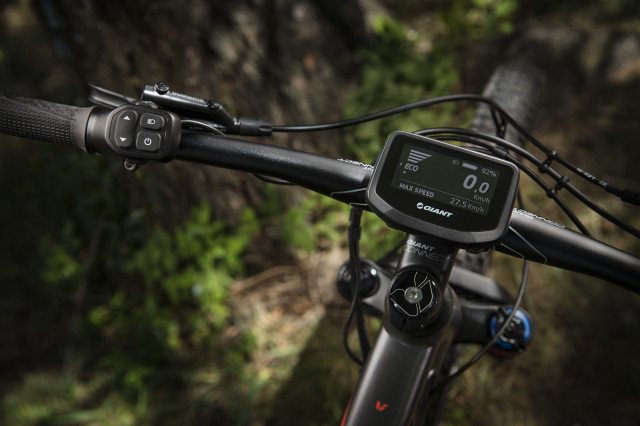 Liv Vall E+ e-bike detail display