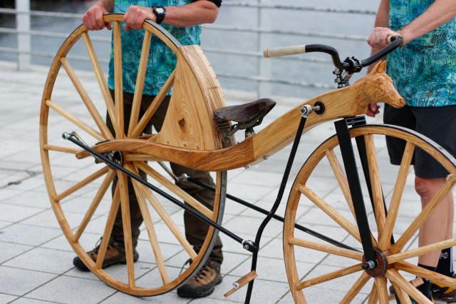 Macmillan wooden bike.jpg