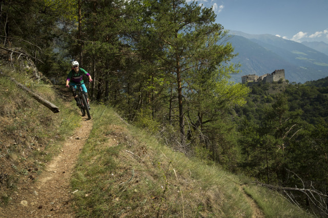 Liv Vall E+ Pro E-Bike Riding 15