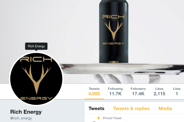 Rich energy logo