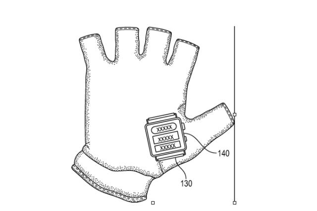 Active Device Glove patent