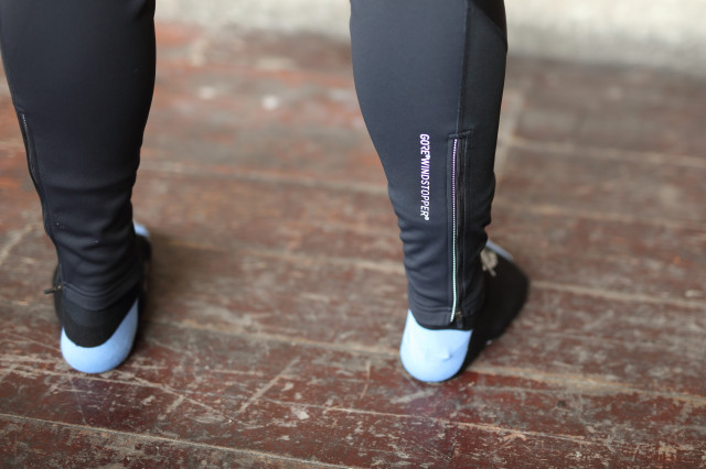 Gore C3 Windstopper bib tights ankle zip