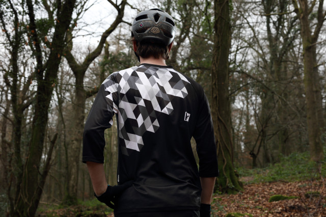 Funkier Flow-mtb jersey back