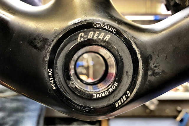 Bearings on a bicycle