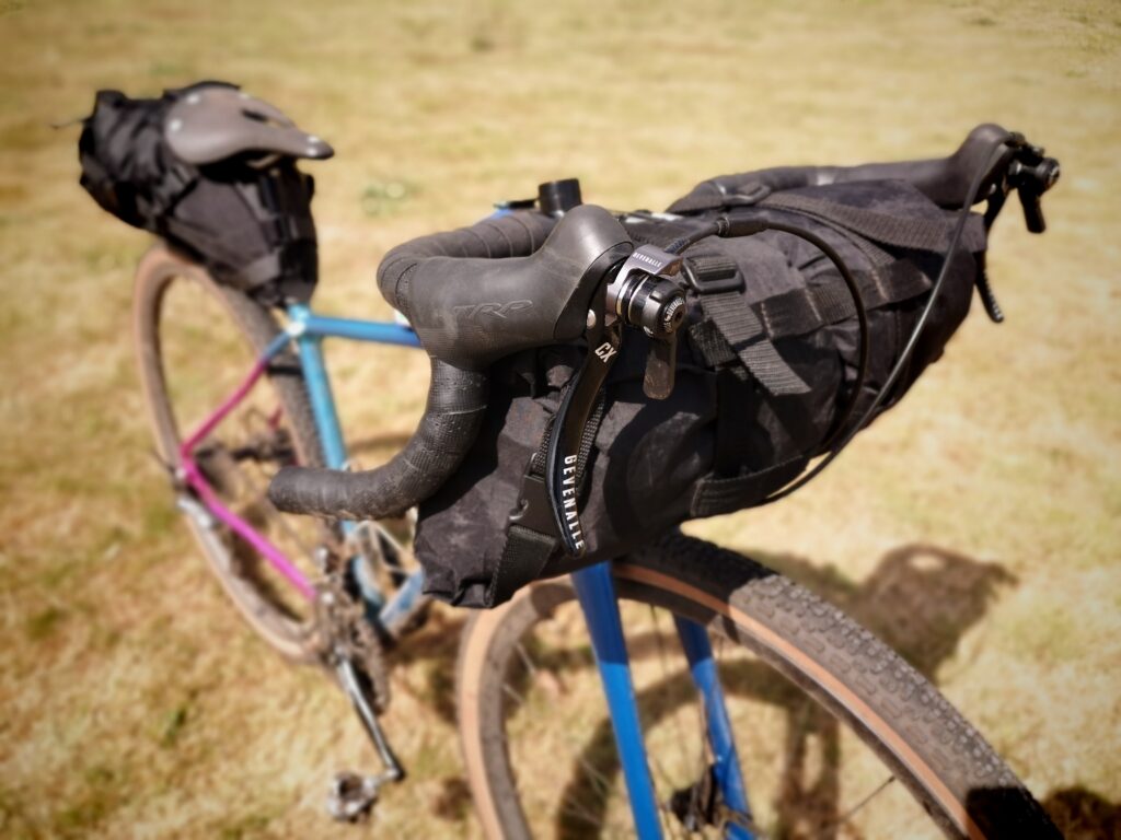 Suvi's custom steel bike shifters