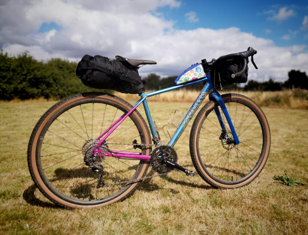 Suvi’s custom steel bike