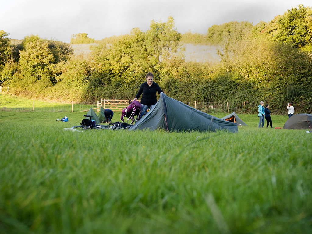 SITW x EDT women's rally hero camping