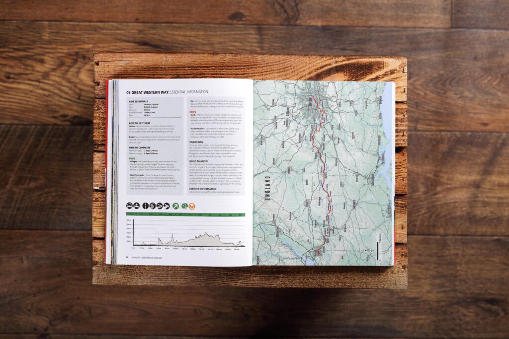 2021 big rides in great britain and ireland book great western way 2