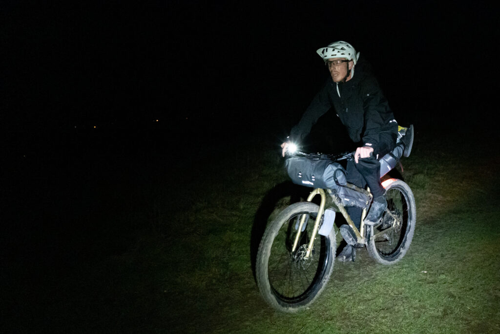 2021 dorset 330 night ride bikepacking