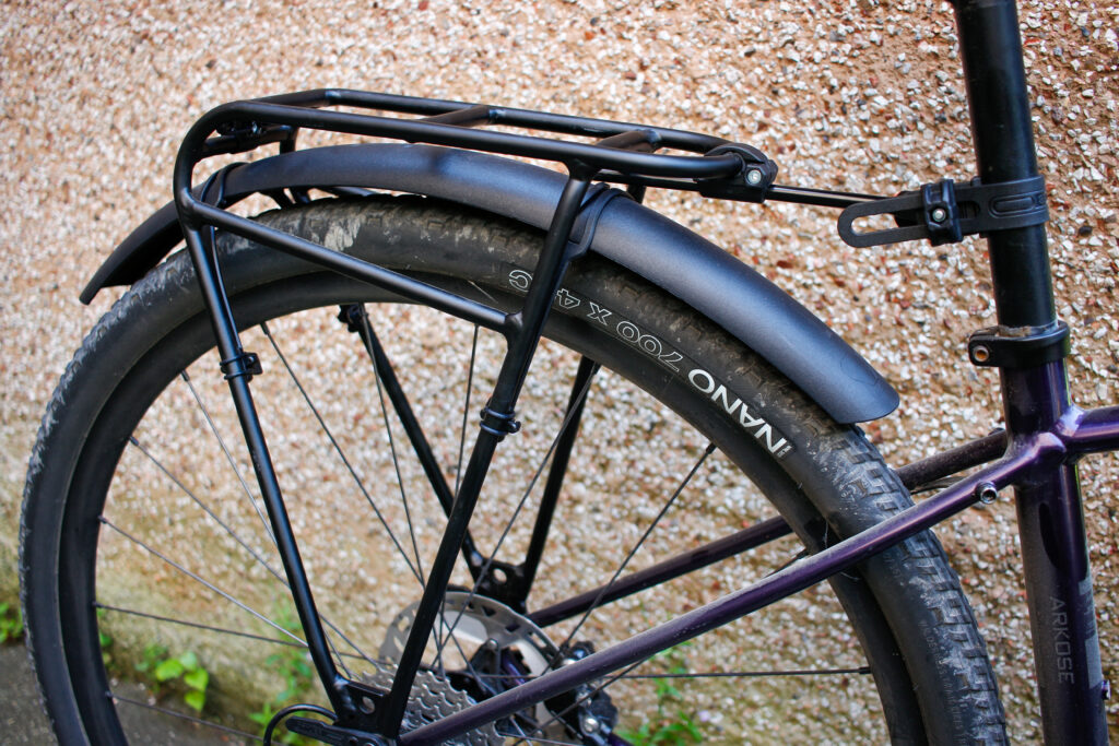 2022 Ortlieb Quick Rack-side view with mudguard