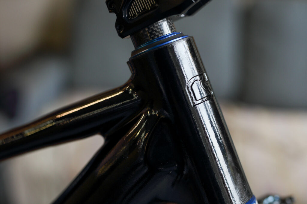 2022 starling cycles prototype head tube