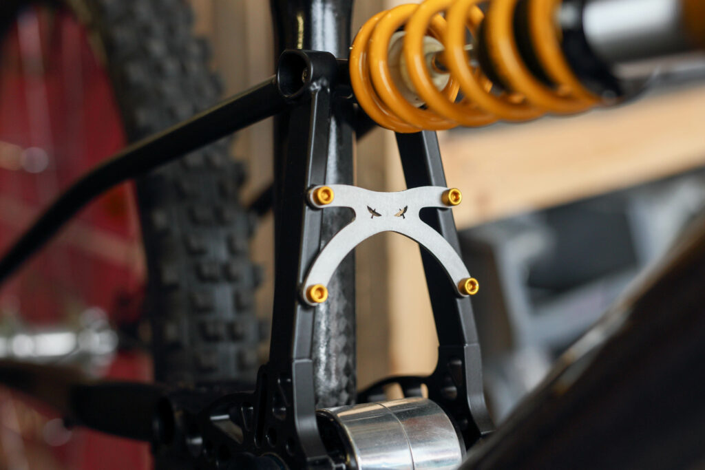 2022 starling cycles prototype rear triangle bridge