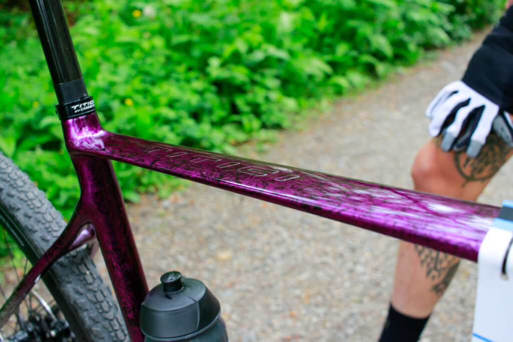 2023 Gralloch - Sam Andrews-top tube