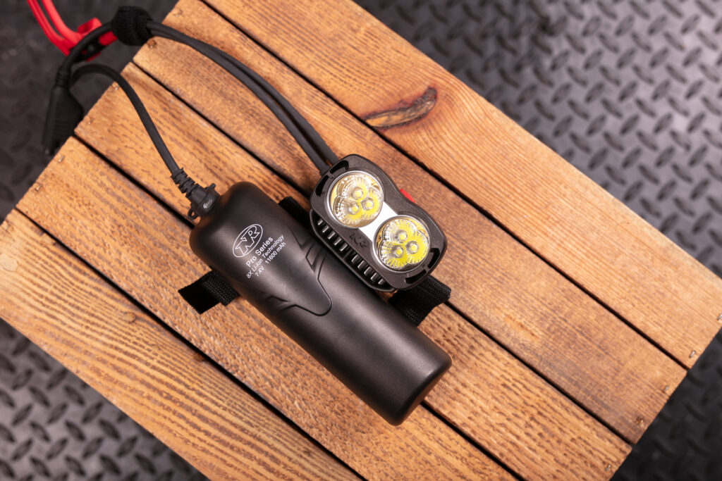 2023 nuterider pro 4200 enduro front bike light 5ct