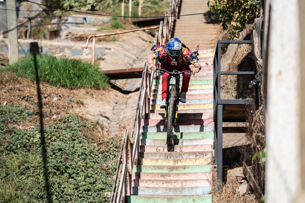 2024 fabio wibmer riding stairs