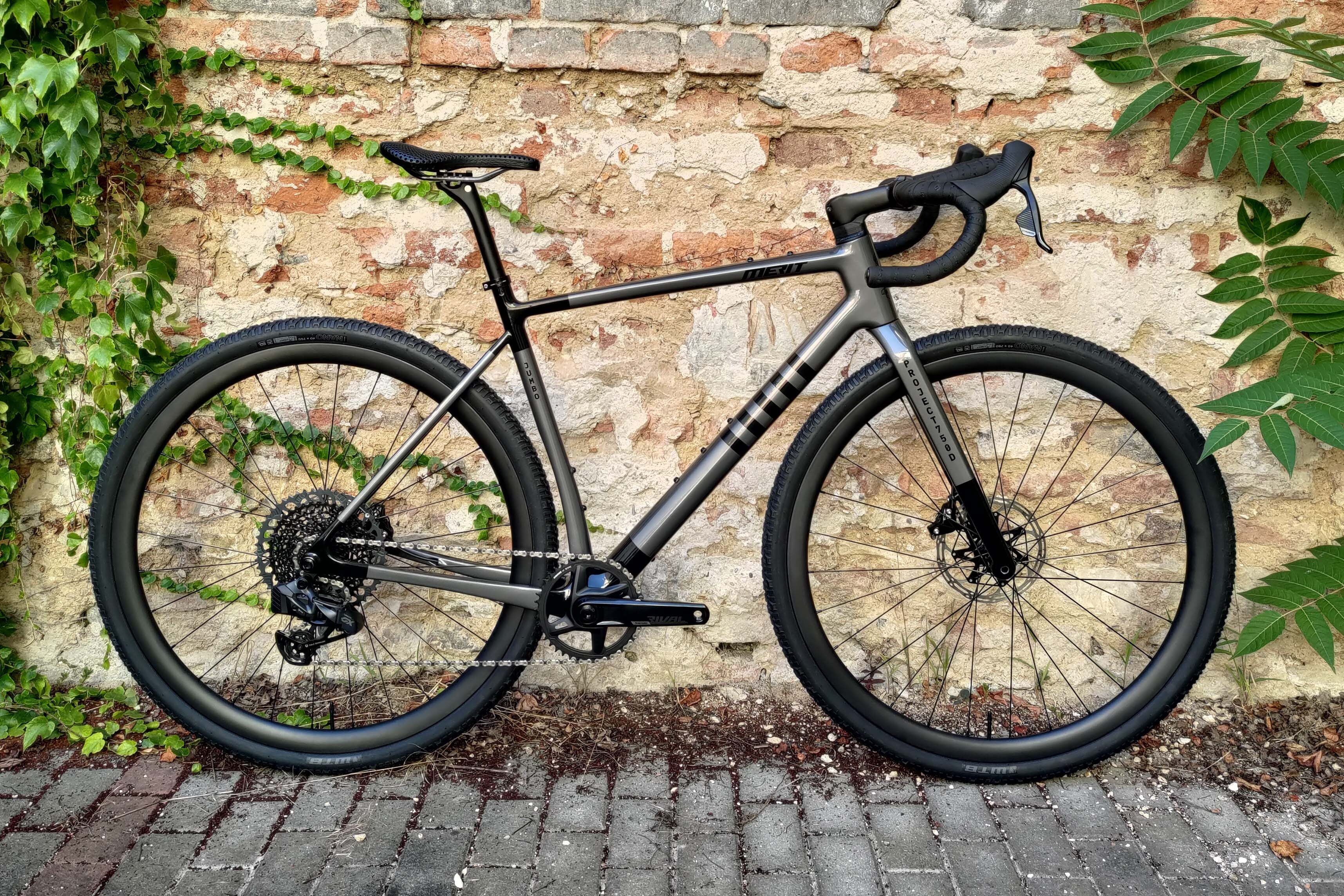 Merit's Jumbo gravel bike adopts the 750d wheel standard - Cycling News ...