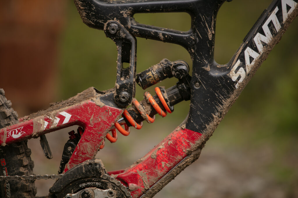 2025 laurie greenland santa cruz v10 rear suspension