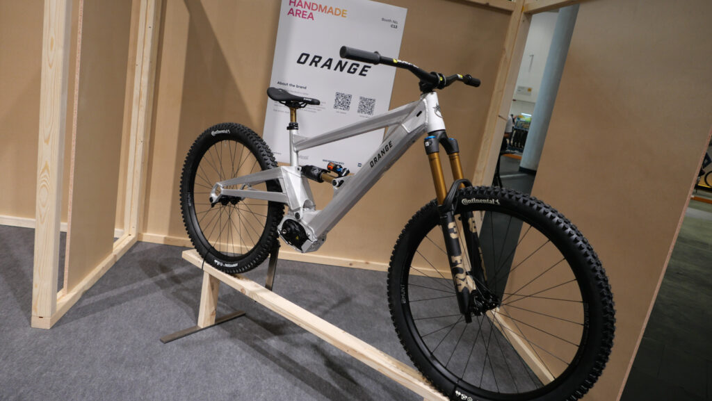 2025 orange dji bike