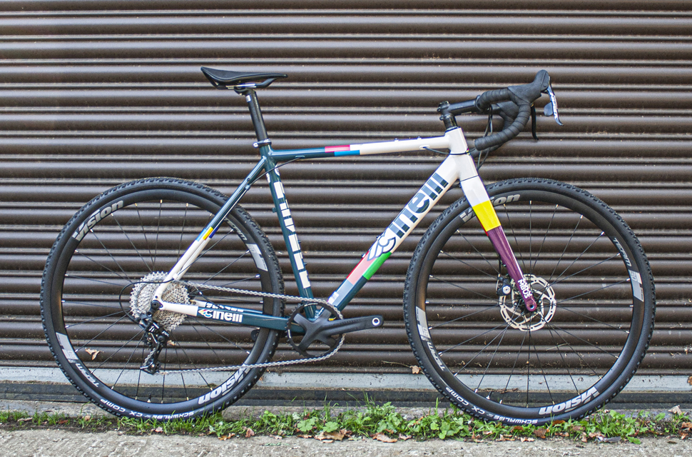 Cinelli Zydeco Mud gravel bike in profile