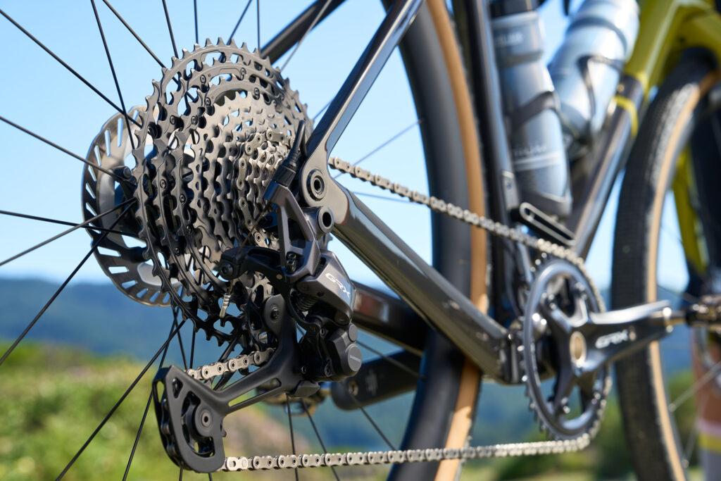 Shimano GRX 12spd rear view