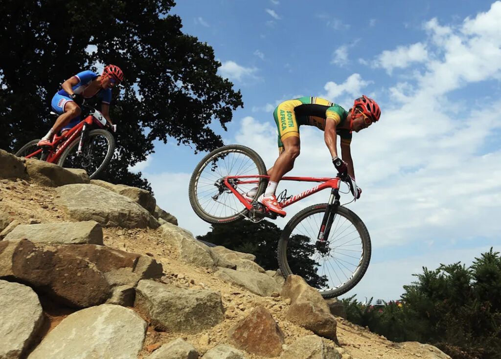 Mountain bike icons - Burry Stander