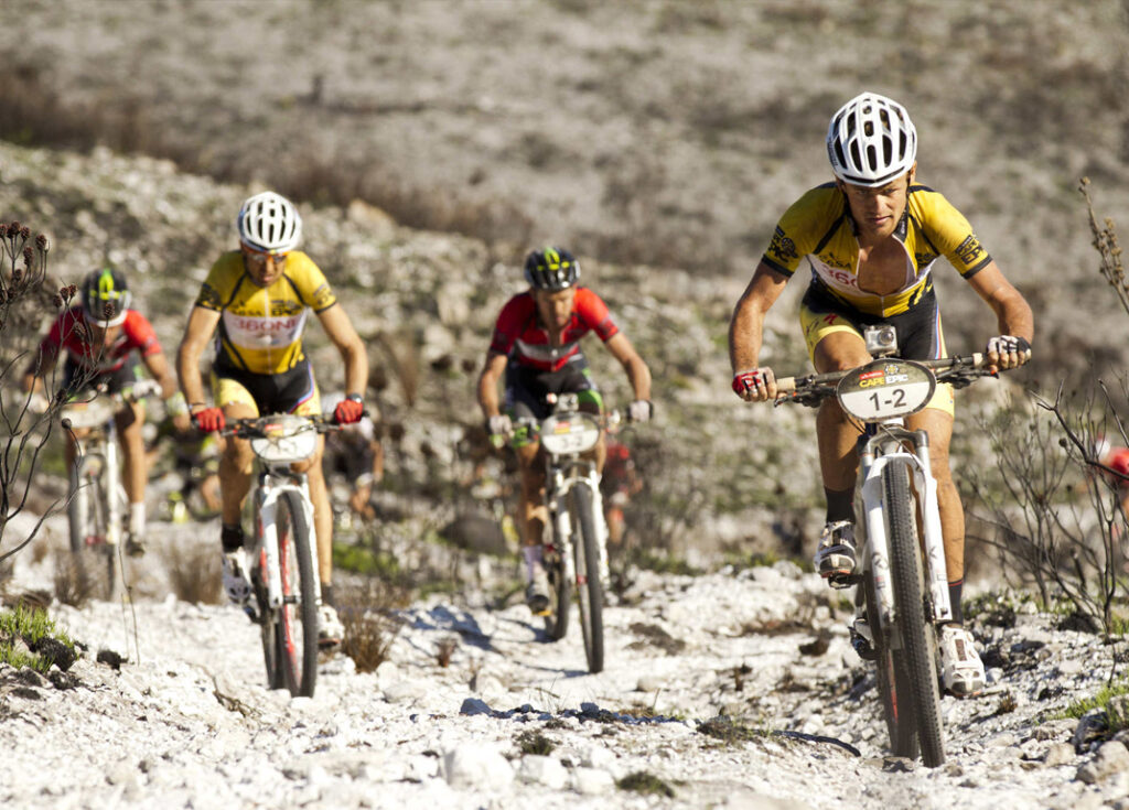 Mountain bike icons - Burry Stander