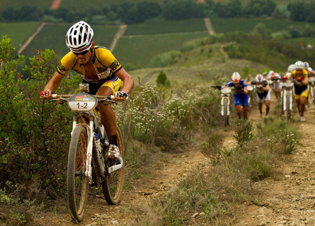 Mountain bike icons - Burry Stander